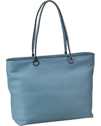 hellblaue Shopper Tasche aus Segeltuch von Coccinelle