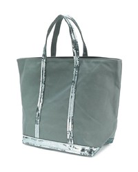 hellblaue Shopper Tasche aus Segeltuch von Vanessa Bruno