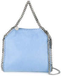 hellblaue Shopper Tasche von Stella McCartney