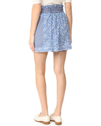 hellblaue Shorts von Ulla Johnson