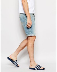 hellblaue Shorts von Asos