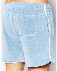 hellblaue Shorts von Asos