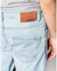 hellblaue Shorts von Pull&Bear