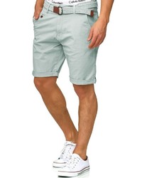 hellblaue Shorts von INDICODE