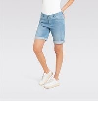 hellblaue Shorts von MAC