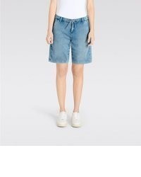 hellblaue Shorts von MAC
