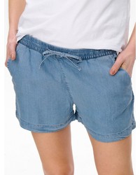 hellblaue Shorts von Only
