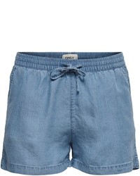 hellblaue Shorts von Only