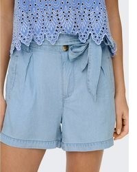 hellblaue Shorts von Only