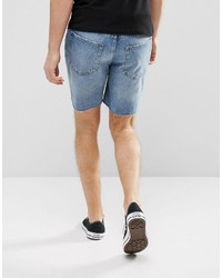 hellblaue Shorts von Cheap Monday