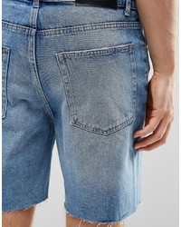 hellblaue Shorts von Cheap Monday