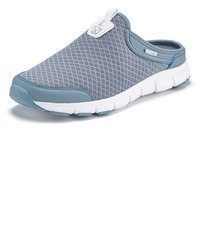hellblaue Slip-On Sneakers von Lascana