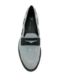 hellblaue Slipper von Giuseppe Zanotti Design