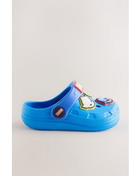 hellblaue Slipper von next