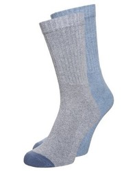 hellblaue Socken