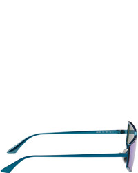 hellblaue Sonnenbrille von Balenciaga