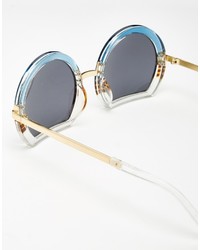 hellblaue Sonnenbrille von Asos