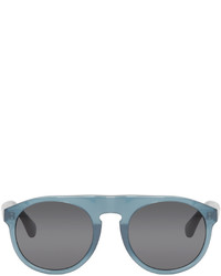 hellblaue Sonnenbrille von Dries Van Noten