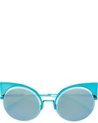hellblaue Sonnenbrille von Fendi