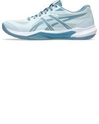 hellblaue Sportschuhe von Asics