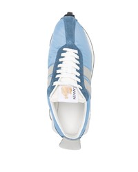 hellblaue Sportschuhe von Lanvin