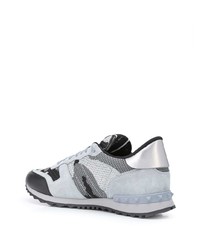 hellblaue Sportschuhe von Valentino Garavani