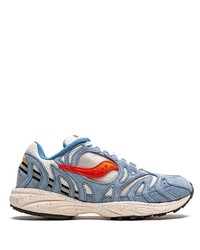 hellblaue Sportschuhe von Saucony