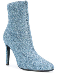 hellblaue Stiefel von Giuseppe Zanotti Design