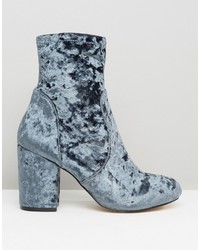 hellblaue Stiefel von Asos