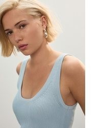 hellblaue Strick Bluse von NEXT
