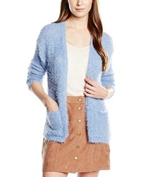 hellblaue Strickjacke von Fransa