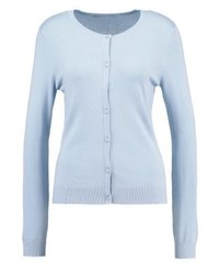 hellblaue Strickjacke von Only