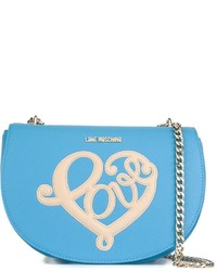 hellblaue Taschen von Love Moschino