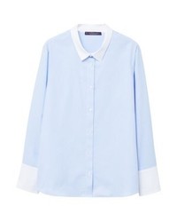 hellblaue Tunika von Mango