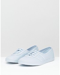 hellblaue Turnschuhe von Fred Perry