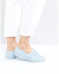 hellblaue Turnschuhe von Fred Perry