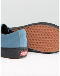 hellblaue Turnschuhe von Vans