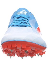 hellblaue Turnschuhe von Puma