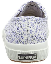 hellblaue Turnschuhe von Superga