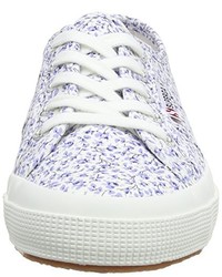 hellblaue Turnschuhe von Superga