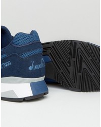 hellblaue Turnschuhe von Diadora