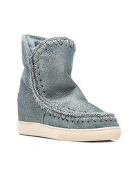 hellblaue Ugg Stiefel von Mou