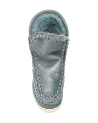 hellblaue Ugg Stiefel von Mou