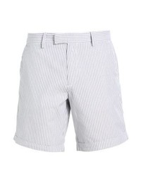 hellblaue vertikal gestreifte Shorts von Burton Menswear London