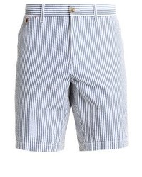 hellblaue vertikal gestreifte Shorts von Tommy Hilfiger