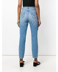 hellblaue verzierte Jeans von Vivetta