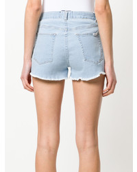 hellblaue verzierte Jeansshorts von Forte Dei Marmi Couture