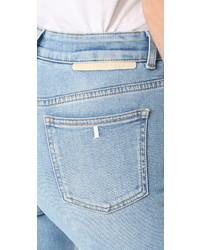 hellblaue weite Hose aus Jeans von Stella McCartney
