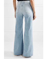 hellblaue weite Hose aus Jeans von Frame