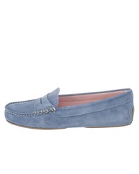 hellblaue Wildleder Mokassins von Pretty Ballerinas